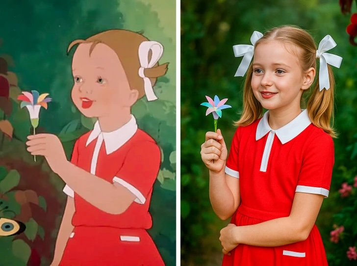 Нейросеть оживила 30 героев наших любимых мульфильмов