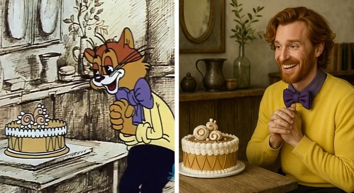 Нейросеть оживила 30 героев наших любимых мульфильмов