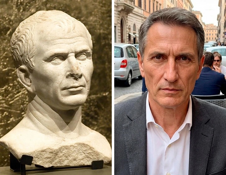 Как выглядели бы исторические личности, если бы они жили в 2025 году по версии нейросети