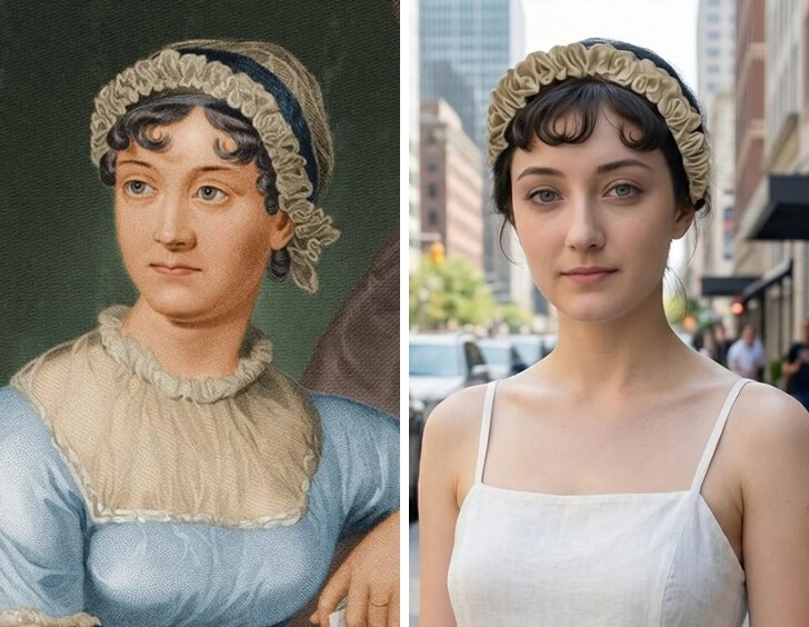 Как выглядели бы исторические личности, если бы они жили в 2025 году по версии нейросети