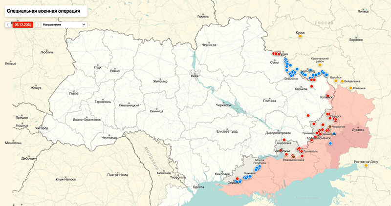 Карта Украина