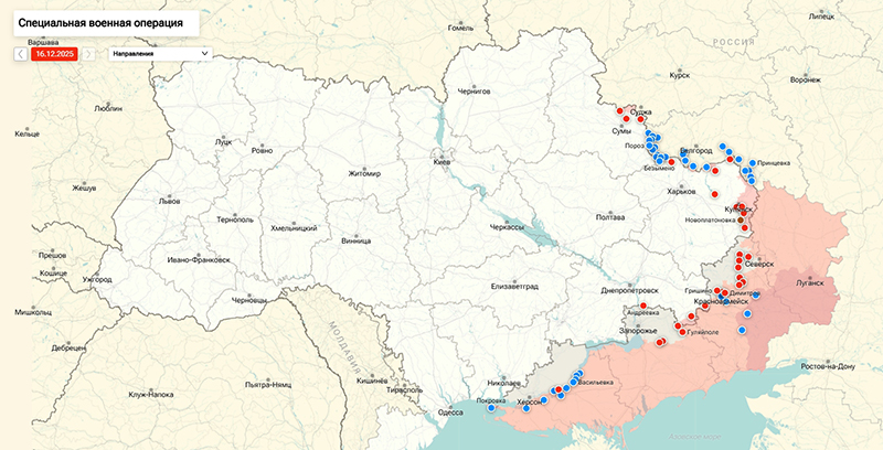 Карта Украина