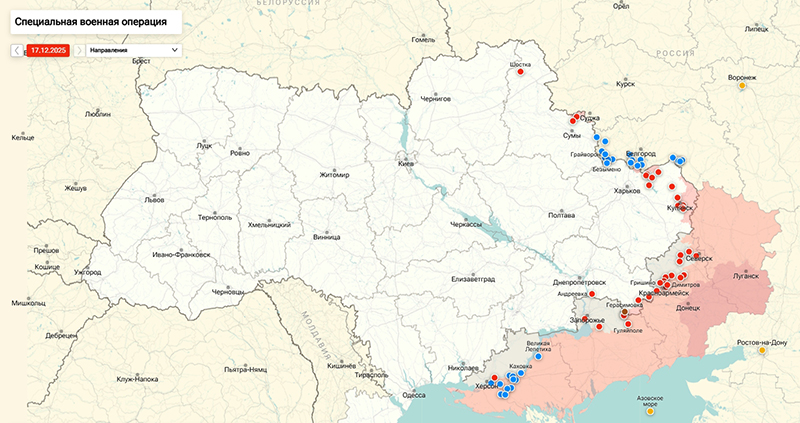 Карта Украина