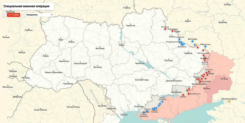 Карта Украина