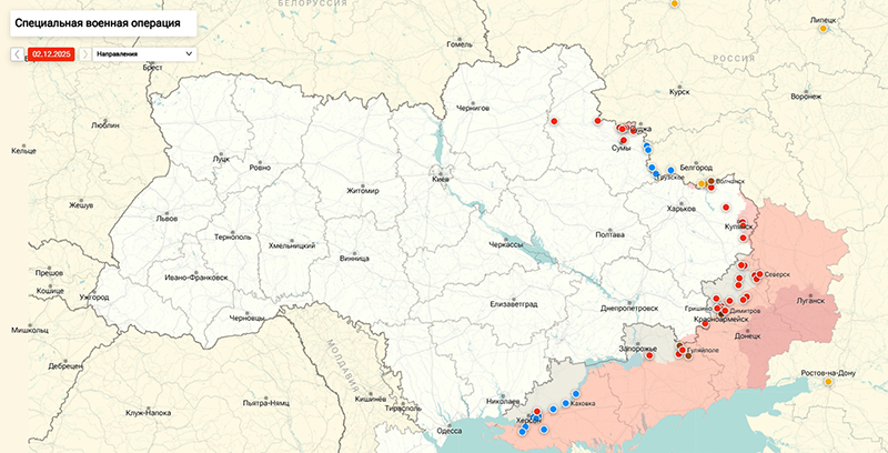 Карта Украина