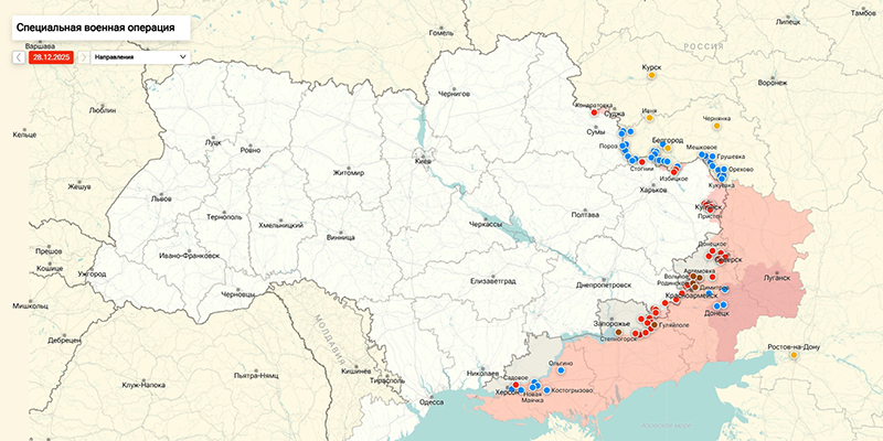 Карта Украина