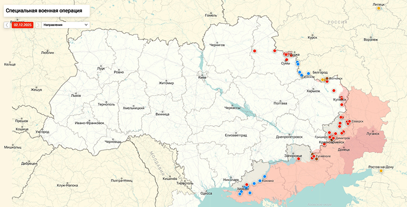 Карта Украина