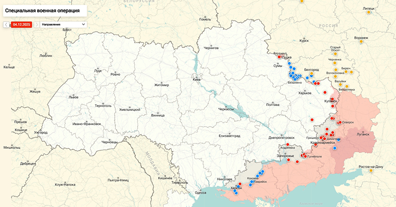 Карта Украина