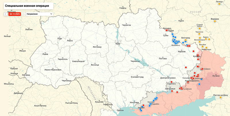 Карта Украина