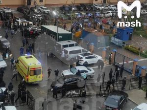 Взрыв в Каспийске