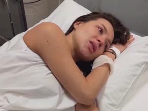 Беременную Лерчек госпитализировали из-под домашнего ареста