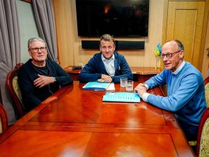 Макрон Мерц Стармер