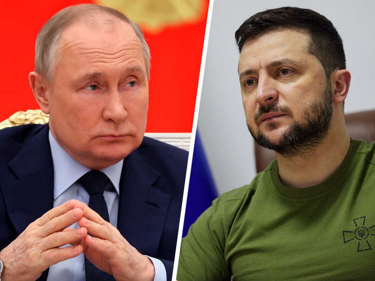 Путин и Зеленский
