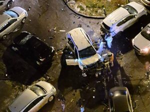 Взорвалась