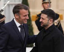 Зеленский Макрон