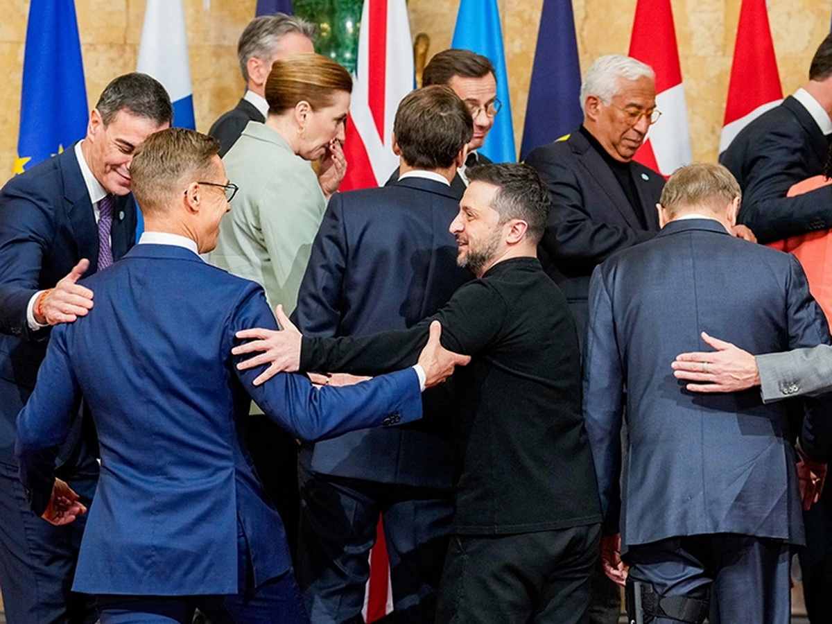 Зеленский и лидеры ЕС