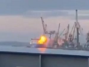 ВС РФ потопили в порту Одессы генераторы для спасения Киева от блэкаута