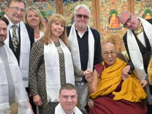 Визит эстонской делегации к Далай ламе
