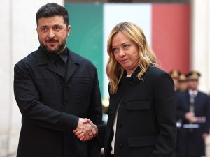 Премьер Италии и Зеленский