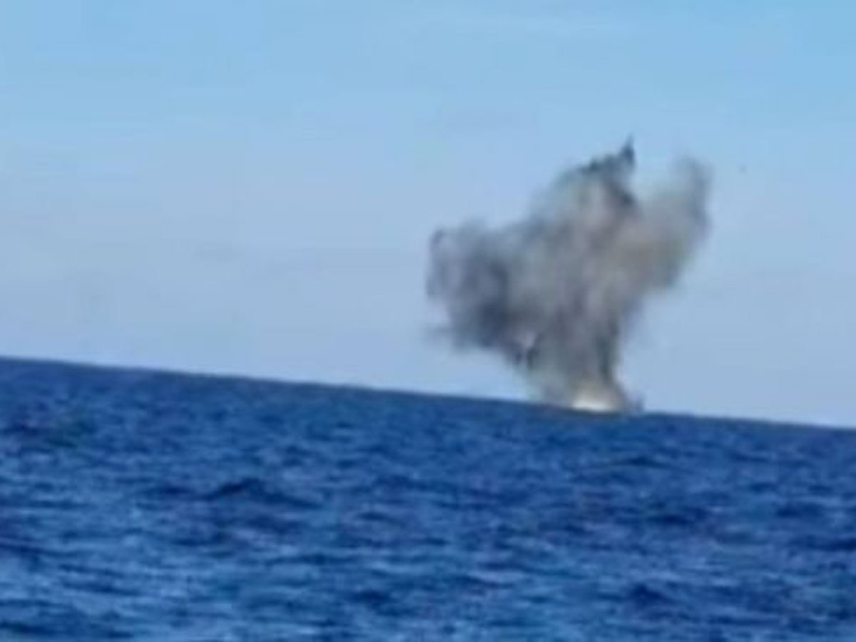 Румыния в Черном море уничтожила украинский дрон Sea Baby