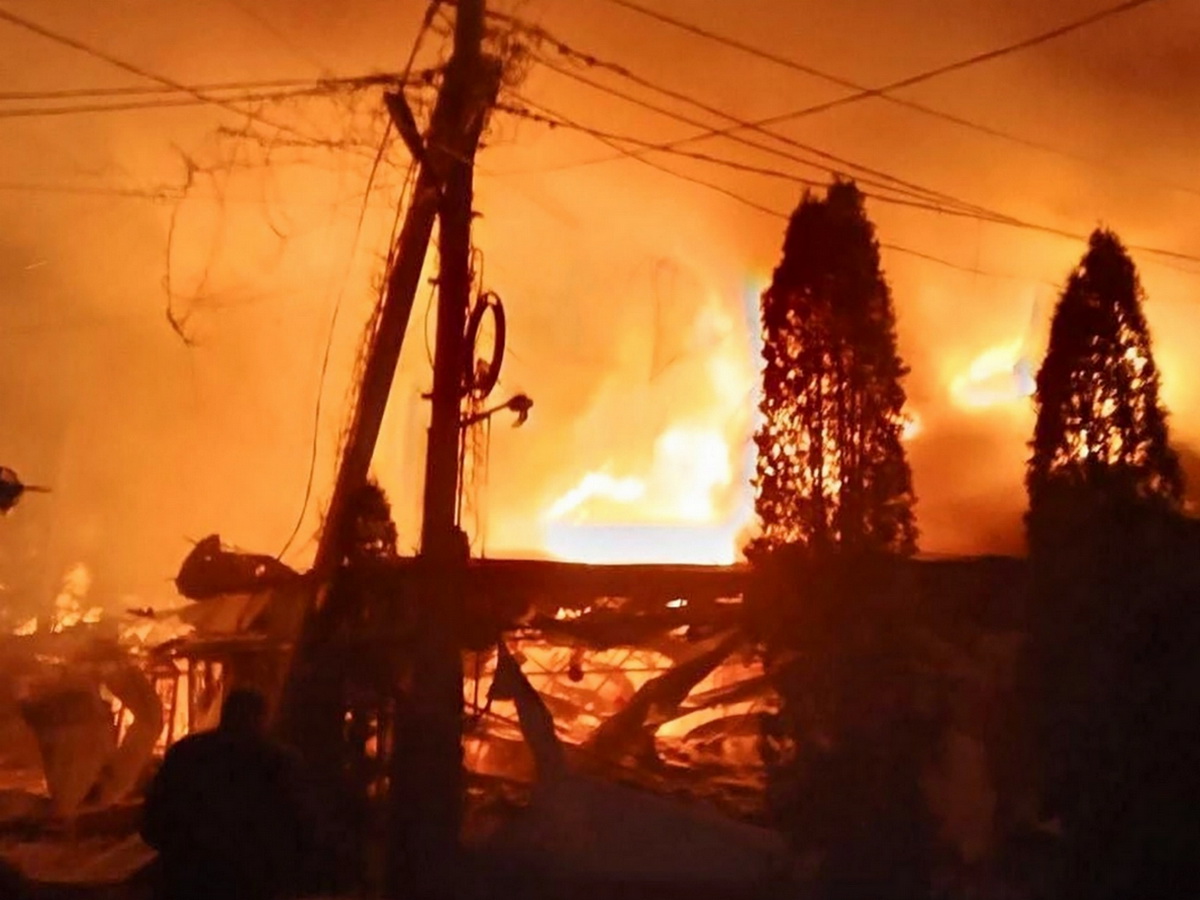 Удар по Херсону