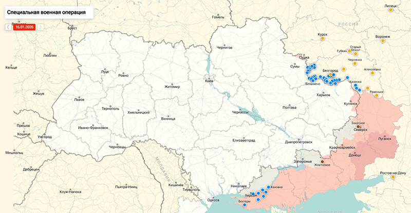 Карта Украина