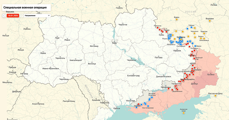 Карта Украина