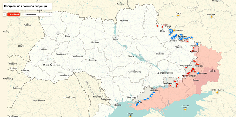 Карта Украина