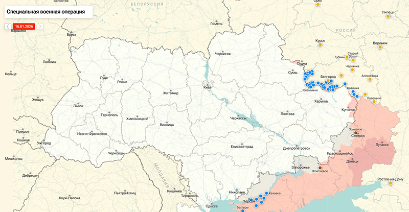 Карта Украина