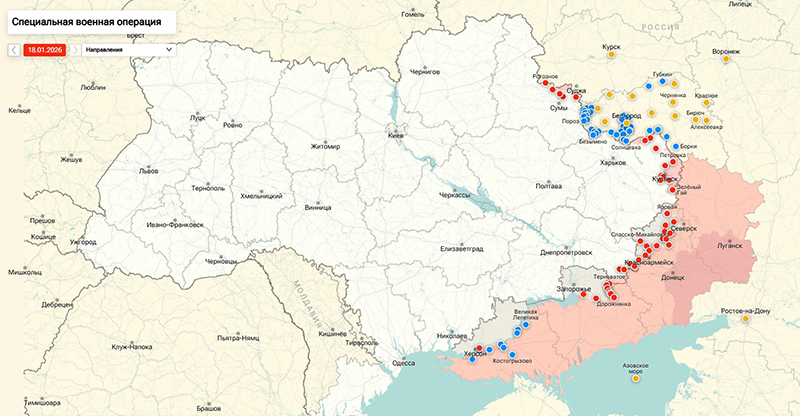 Карта Украина