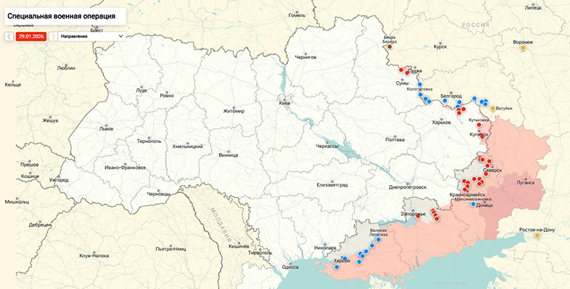 Карта Украина