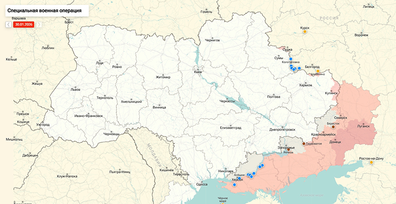 Карта Украина