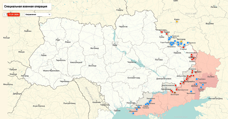 Карта Украина