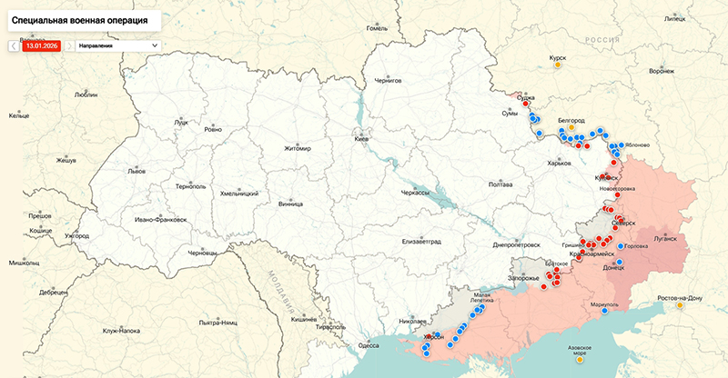 Карта Украина