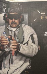 Фото захваченного спецназом США Мадуро