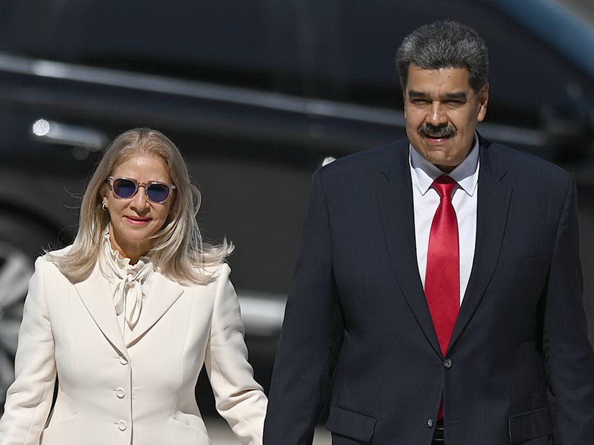 Мадуро с женой