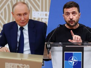 Путин и Зеленский