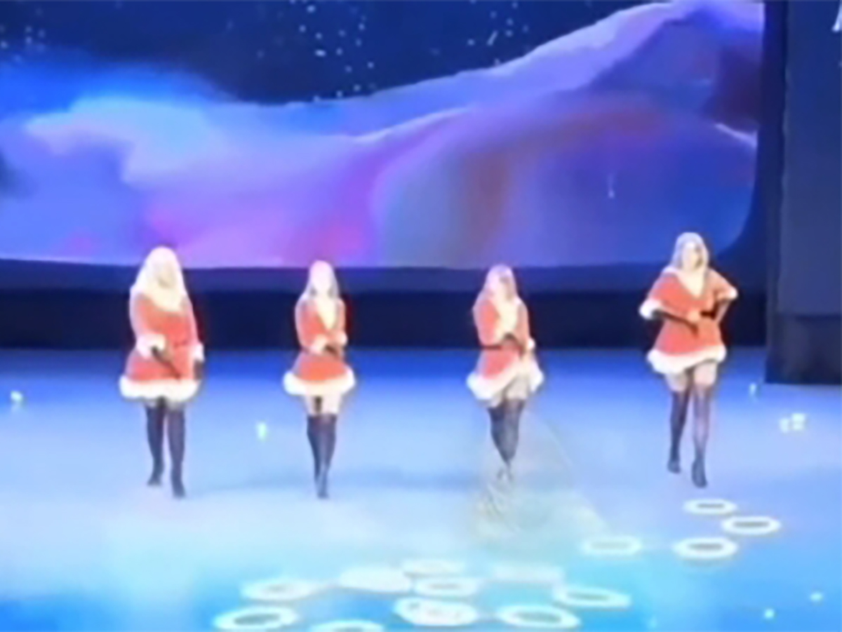 Танец Снегурочек