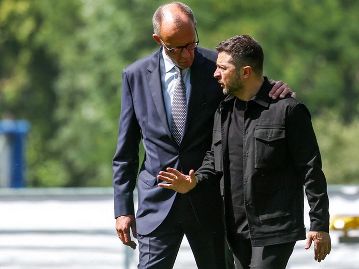 Зеленский и Мерц