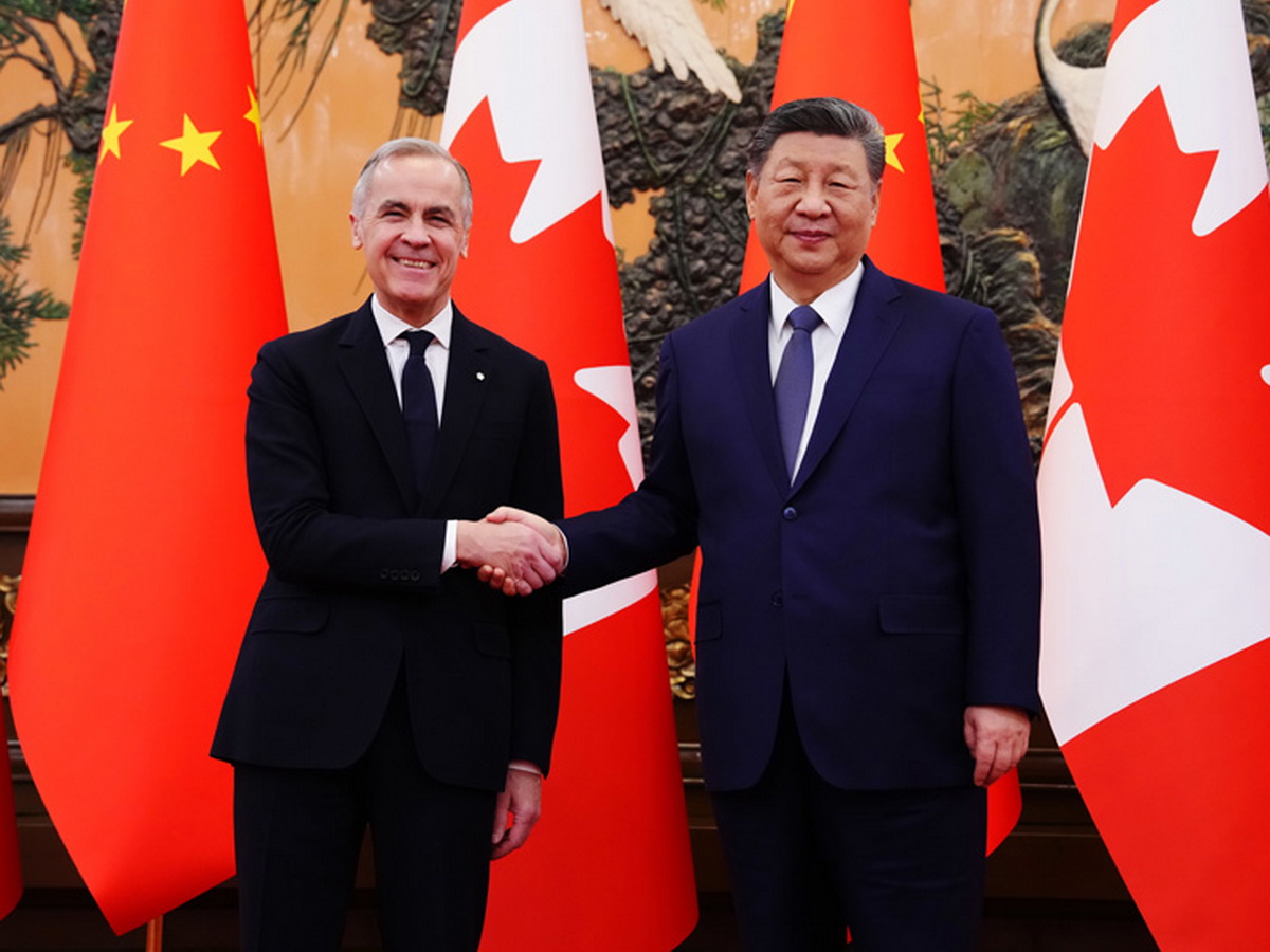 Марк Карни и Си Цзинпин