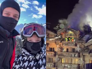 Максим Галкин* может прервать отдых с детьми в Куршевеле из-за пожара в отеле