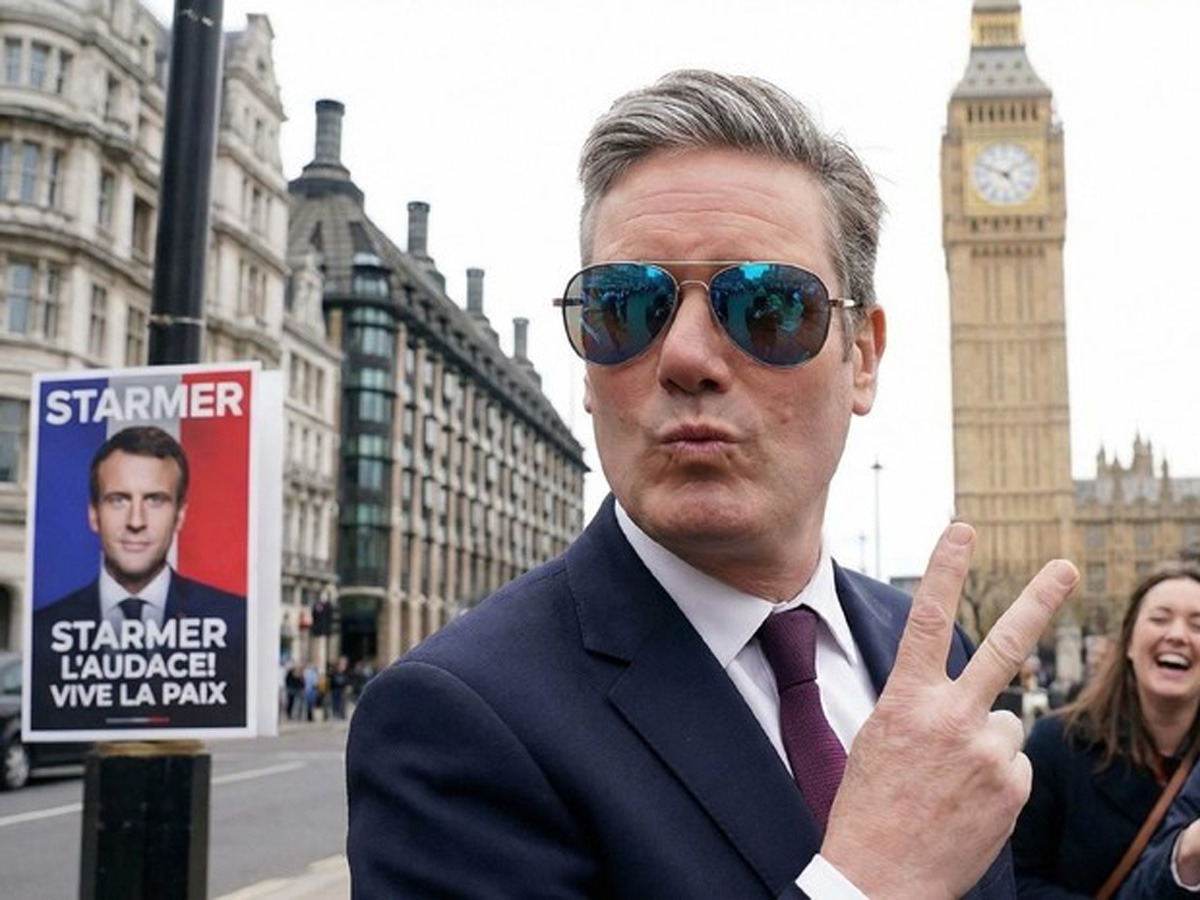 стармер спародировал макрона