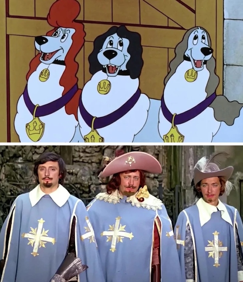 Образы из наших любимых мультфильмов, которые были вдохновлены самой реальностью