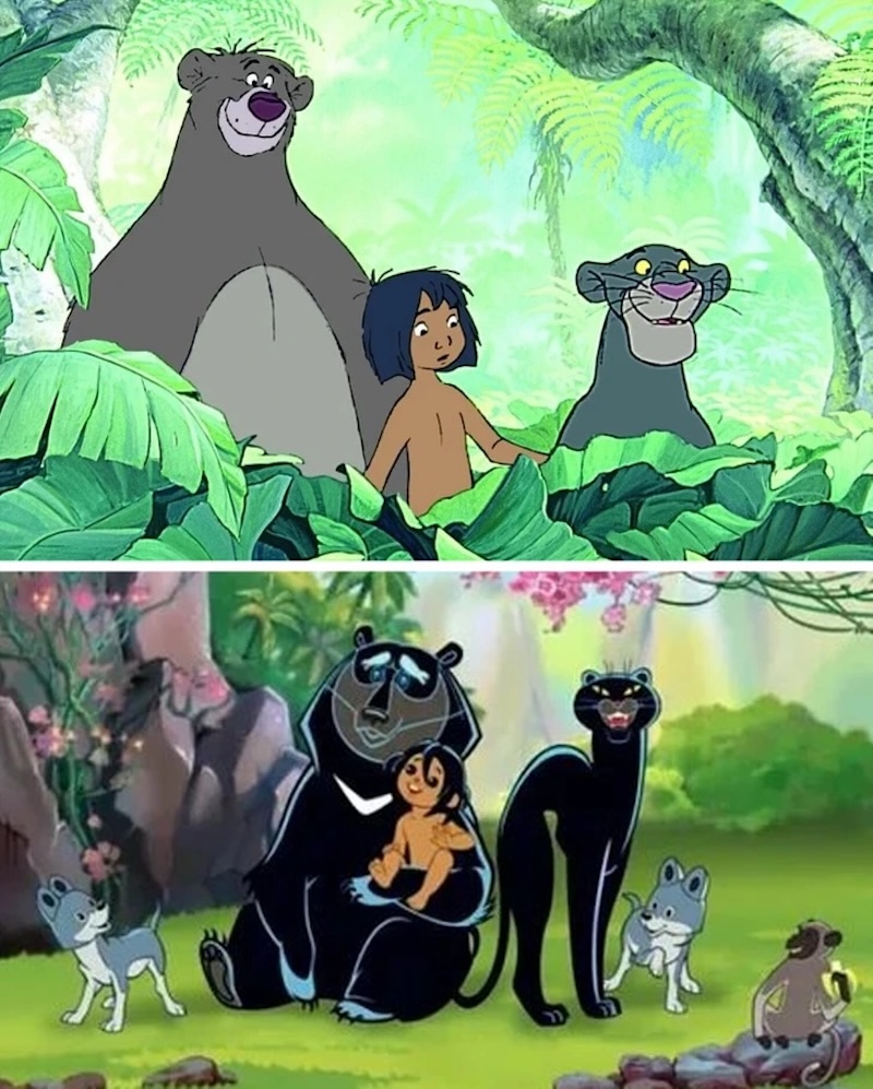 27 наглядных сравнений: как меняются образы сказочных героев в разных странах