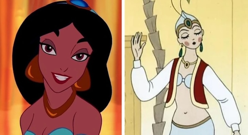 27 наглядных сравнений: как меняются образы сказочных героев в разных странах