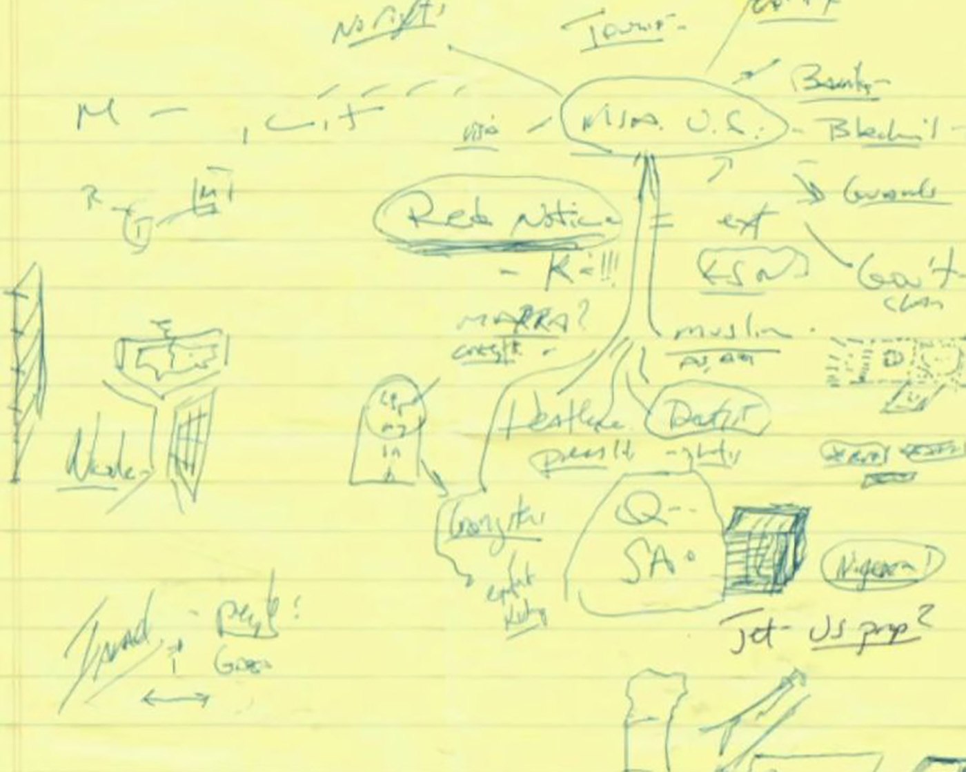 В Сети обсуждают тюремные заметки Эпштейна с «планом побега»