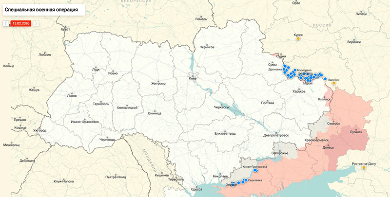 Карта Украина