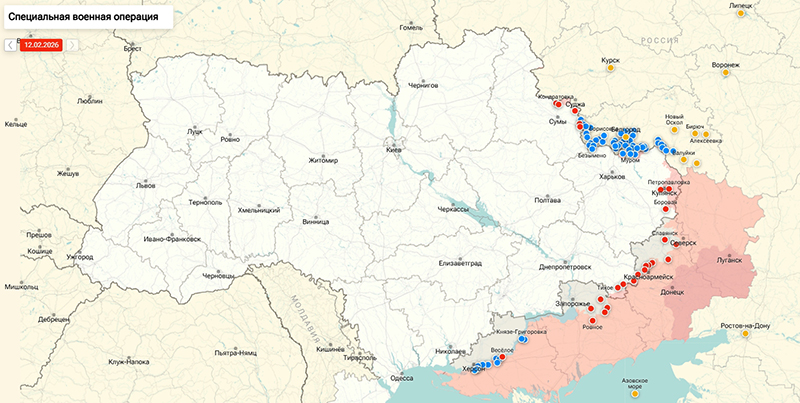 Карта Украина