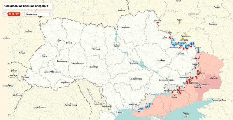 Карта Украина