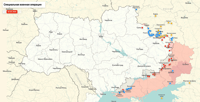 Карта Украина